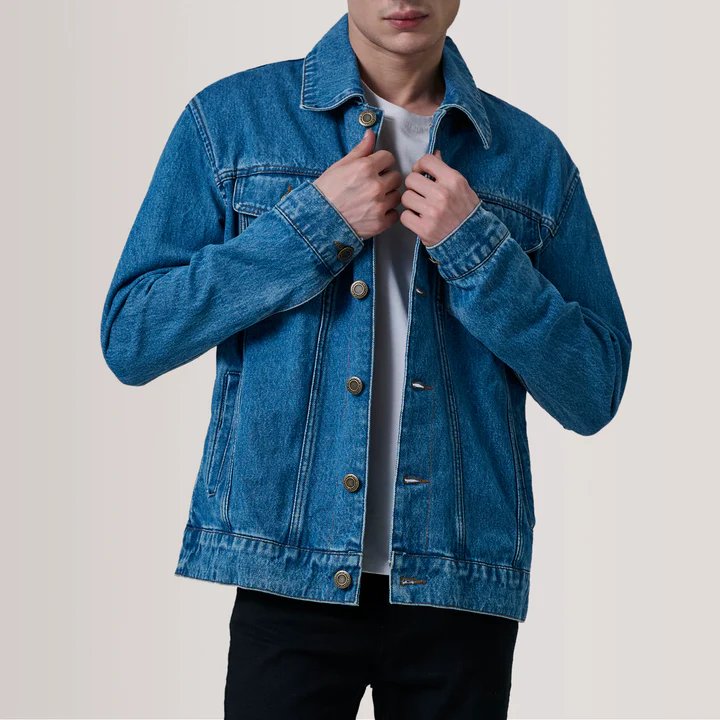 Conard Blue Denim Trucker Jacket